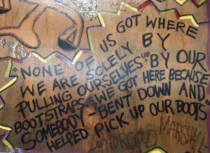 Painted Thurgood Marshall Quote