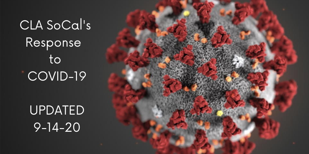 COVID-19 Virus photos Update CLA Response